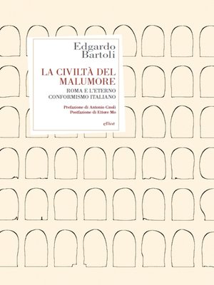 cover image of La civiltà del malumore